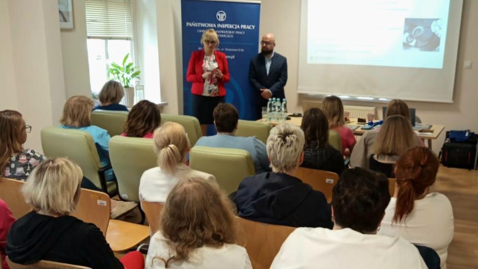 Szkolenie dla pracowników Centrum Zdrowia w Mikołowie.