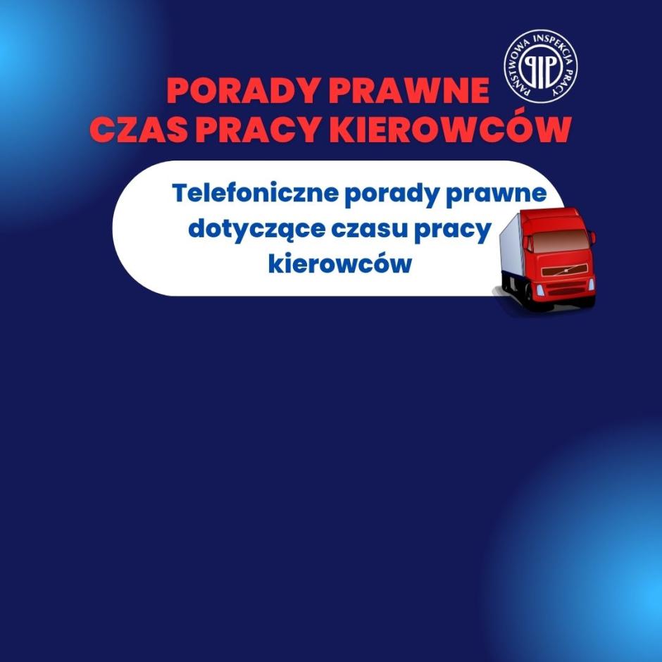 Dyżur telefoniczny na temat czasu pracy kierowców 11.06.2025 r.