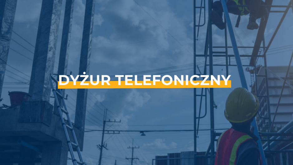 Telefoniczne konsultacje z zakresu BHP w budownictwie