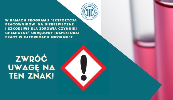 Zwróć uwagę na ten znak! - informacja o oznakowaniu substancji lub mieszanin chemicznych w środowisku pracy