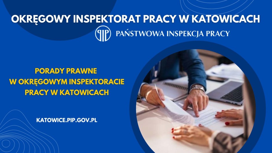 Porady prawne w Okręgowym Inspektoracie Pracy w Katowicach