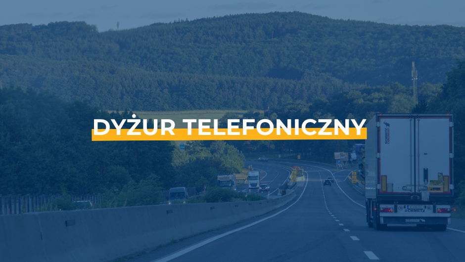 Czas pracy kierowców w praktyce – dyżur telefoniczny