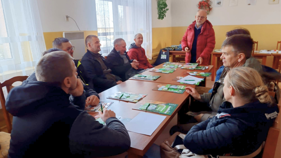 Szkolenie i konkurs o zasadach BHP dla rolników w Koryczanach