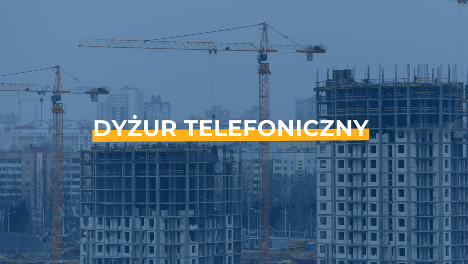 Telefoniczne konsultacje z zakresu BHP w budownictwie – zapraszamy do udziału