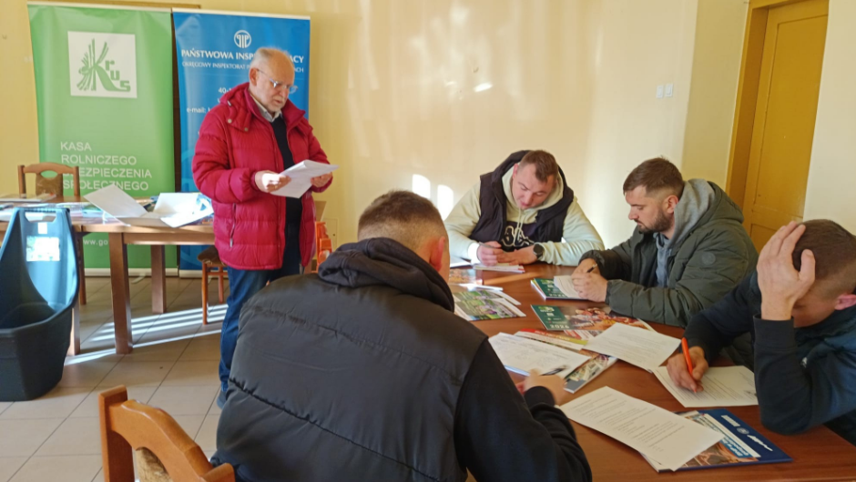 Szkolenie i konkurs BHP dla rolników w Otoli