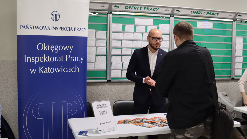Udział OIP Katowice w Jesiennym Kiermaszu Ofert Pracy w Zabrzu