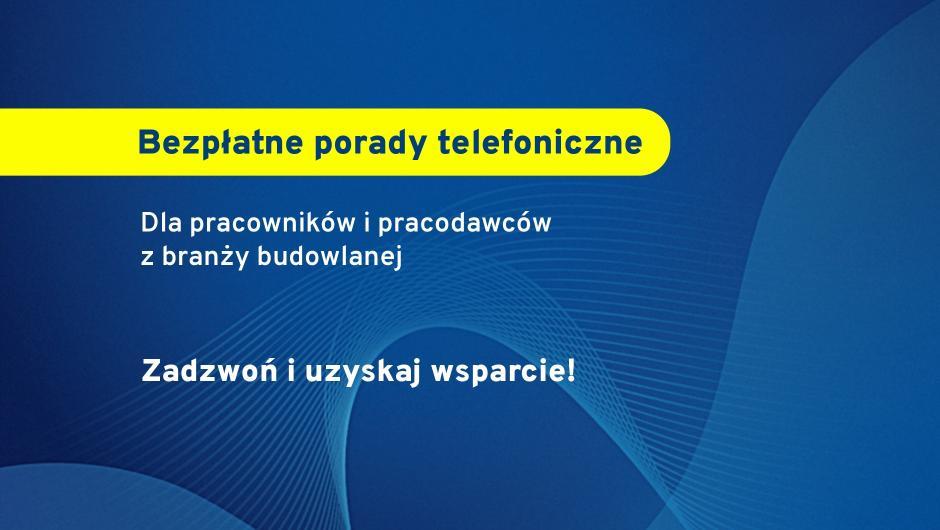 Porady telefoniczne dla branży budowlanej