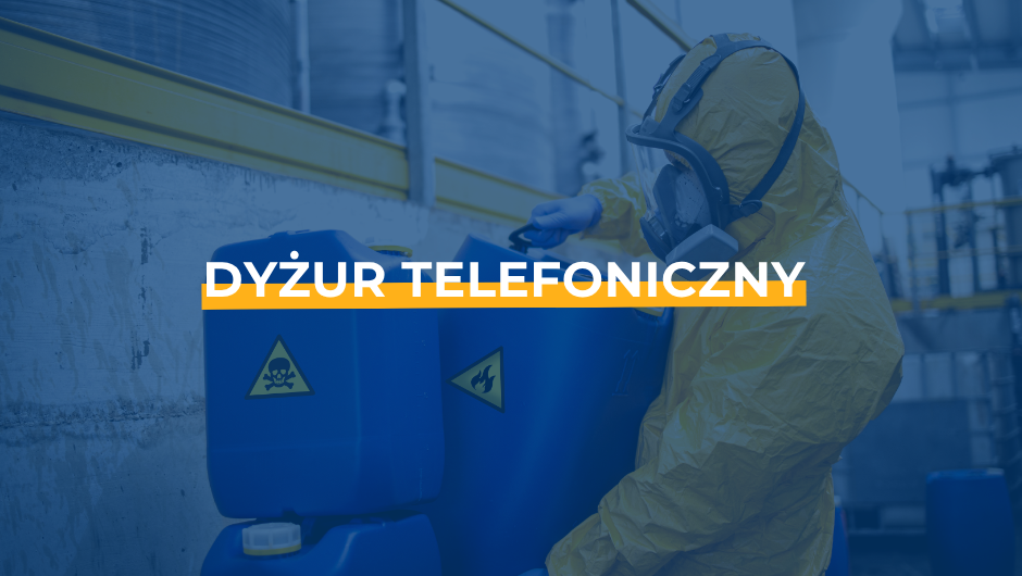 Dyżur telefoniczny – czynniki chemiczne w środowisku pracy