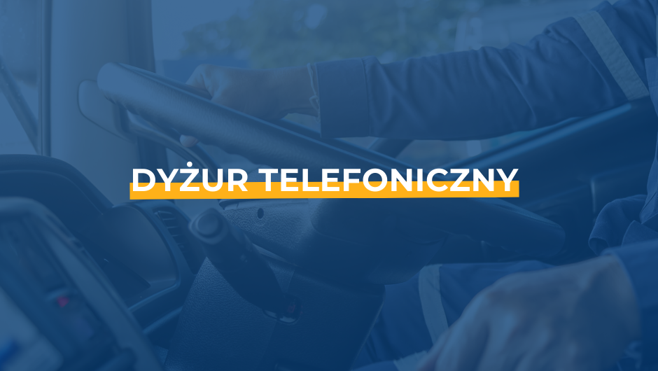 Telefoniczny dyżur eksperta – czas pracy kierowców