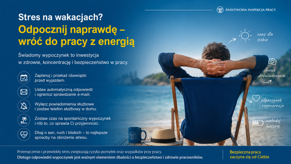 Stres na wakacjach? Jak naprawdę odpocząć, aby wrócić do pracy z nową energią