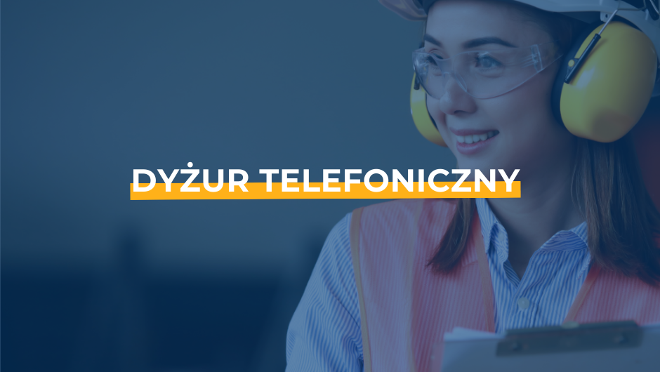 Dyżur telefoniczny „Prewencja wypadkowa” - uzyskaj bezpłatne wsparcie