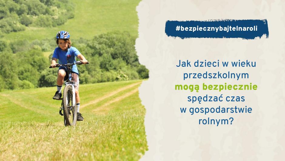 Jak dzieci w wieku przedszkolnym mogą bezpiecznie spędzać czas w gospodarstwie rolnym?