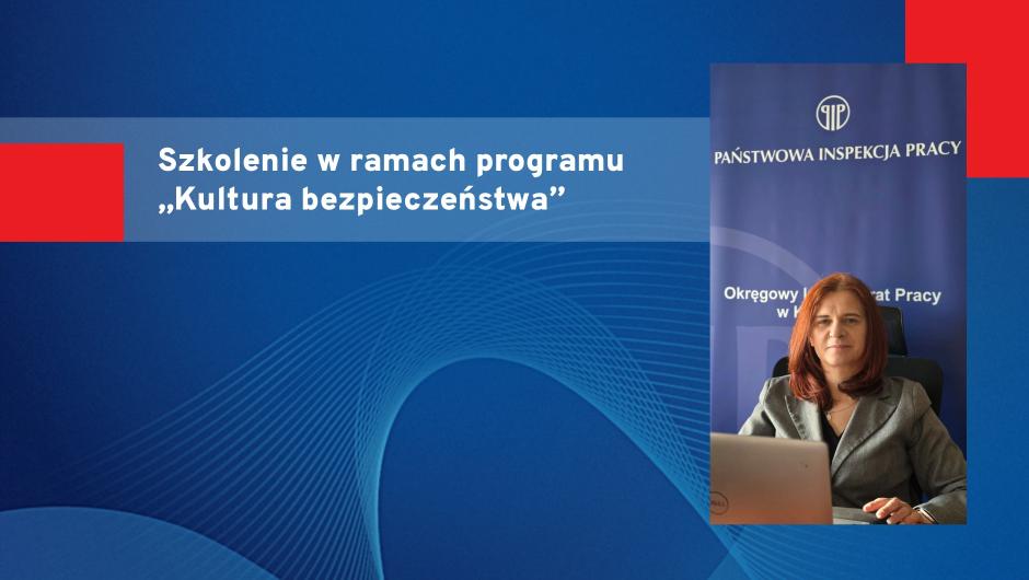 Szkolenie w ramach programu „Kultura bezpieczeństwa”