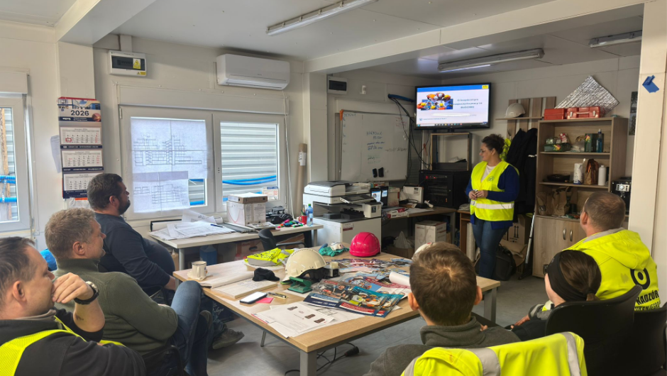 Szkolenie dla branży budowlanej na budowie