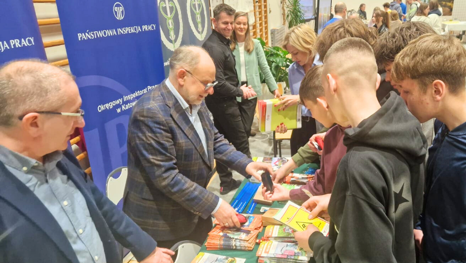 Okręgowy Inspektorat Pracy w Katowicach na Targach Zawodu i Kariery w Żarnowcu