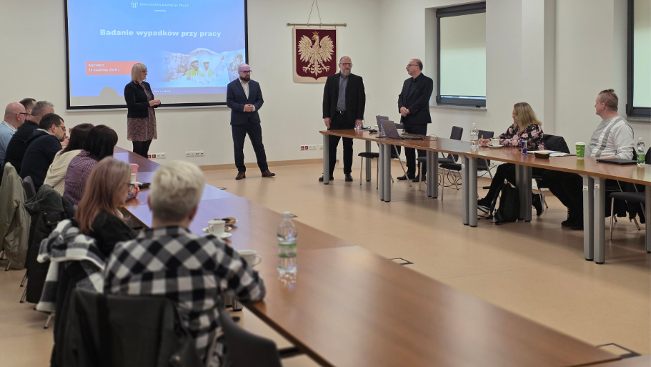 Szkolenie społecznych inspektorów pracy działających w centrach logistycznych Amazon w województwie śląskim