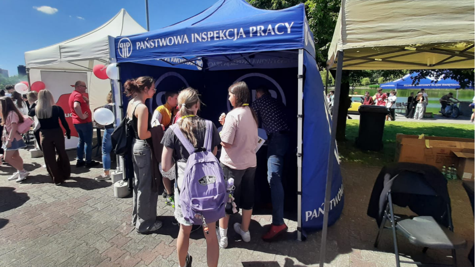 „Pierwsza praca – pierwszy krok” podczas V Pikniku Zawodowca w Świętochłowicach