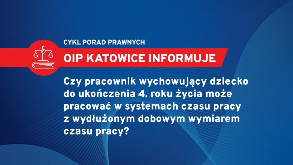Czy pracownik wychowujący dziecko do ukończenia 4. roku życia może pracować w systemach czasu pracy z wydłużonym dobowym wymiarem czasu pracy (np. w systemie równoważnym)?