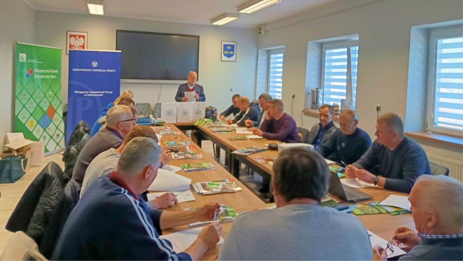 Szkolenie dla rolników indywidualnych w Żarnowcu
