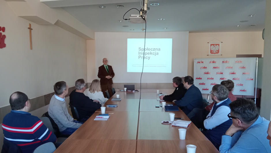 Podstawy prawne działalności SIP tematem szkolenia dla społecznych inspektorów pracy