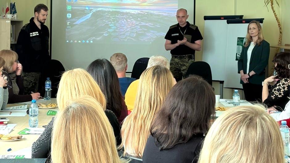 Spotkanie dotyczące legalnego zatrudniania cudzoziemców w powiecie lublinieckim