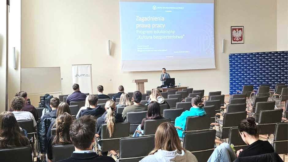 Szkolenie dla studentów w ramach programu „Kultura bezpieczeństwa”