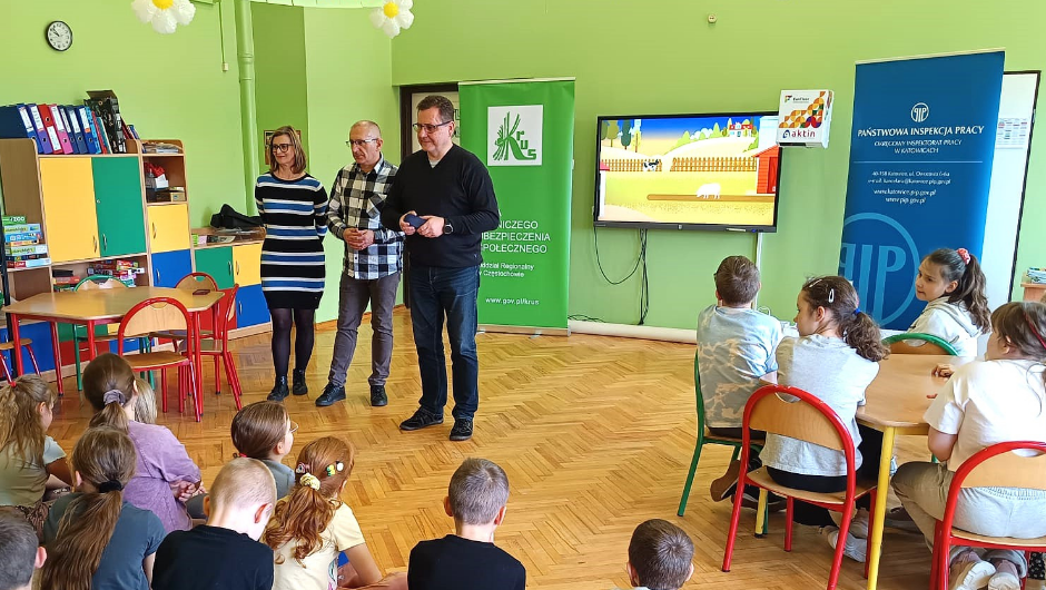 Szkolenie i konkurs dla dzieci w Dzwono-Sierbowicach