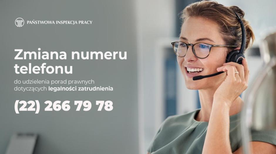 Porady dotyczące legalności zatrudnienia pod nowym numerem telefonu