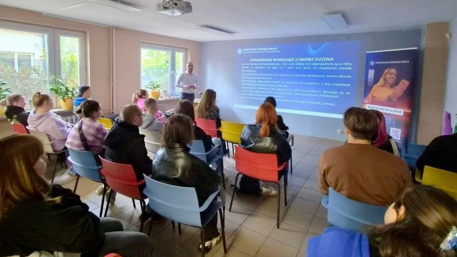 Szkolenie w ramach programu „Bezpieczni na etacie”