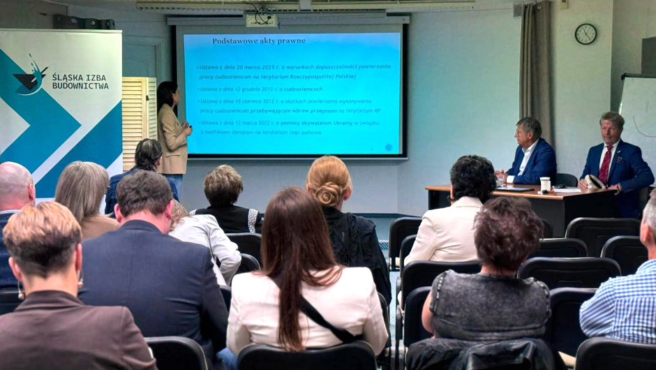 O legalnym zatrudnianiu cudzoziemców na XXVI Śląskim Seminarium Budowlanym