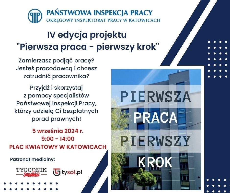 Zaproszenie na stoisko informacyjne dla młodzieży 