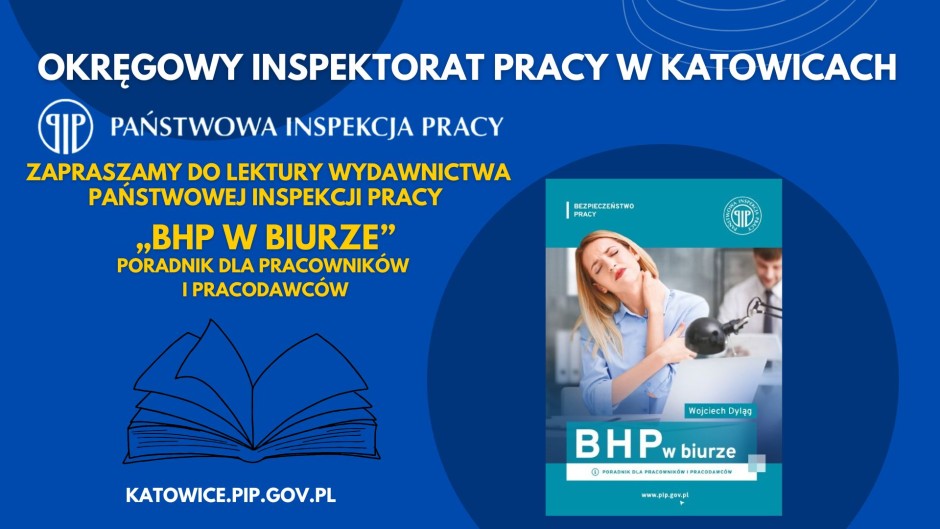 „BHP w biurze” – zaproszenie do lektury wydawnictwa PIP